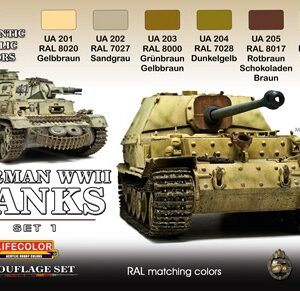 German Tanks WWII Set 1