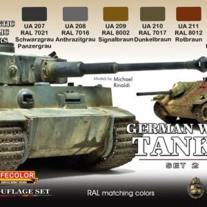 German Tanks WWII Set 2